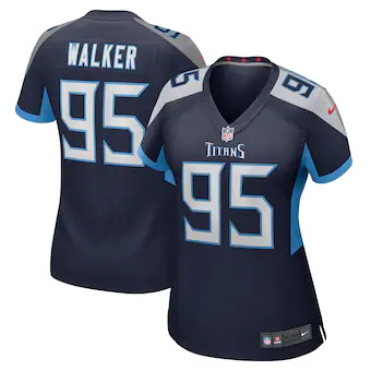 womens nike demarcus walker navy tennessee titans game play